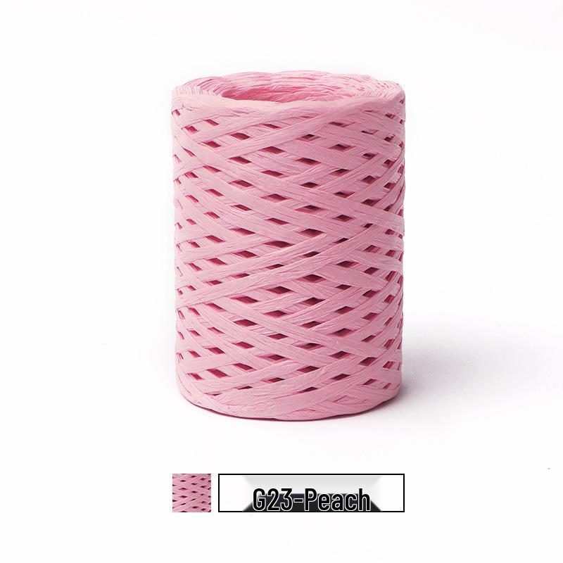 Cotton Raffia Yarn for Crocheting and Knitting Summer Hats and Bags