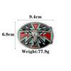 Eagle Punk Alloy Belt Buckle - Personalized Retro Fashion for Casual Trousers
