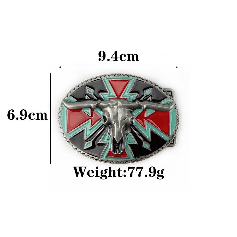 Eagle Punk Alloy Belt Buckle - Personalized Retro Fashion for Casual Trousers