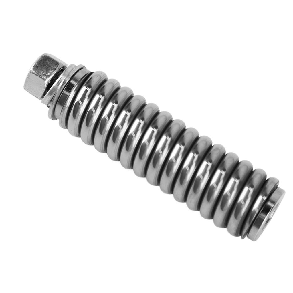 Antenna Spring Mount Silver Shockproof Protective Signal Reception Improvement Flexibility for Most