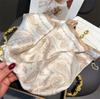 70cm Design Hair Bands Square Scarves Fashion Print Satin Silk Scarf for Women Neckerchief Wrist Wraps Lady Ribbon Shawl Foulard