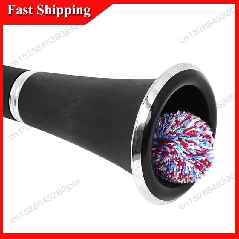 -ABUB Wind Instrument Cleaning Brush Brass Saxophone Inner Bore Brush Cleaning Line Instrument Maintenance Brush