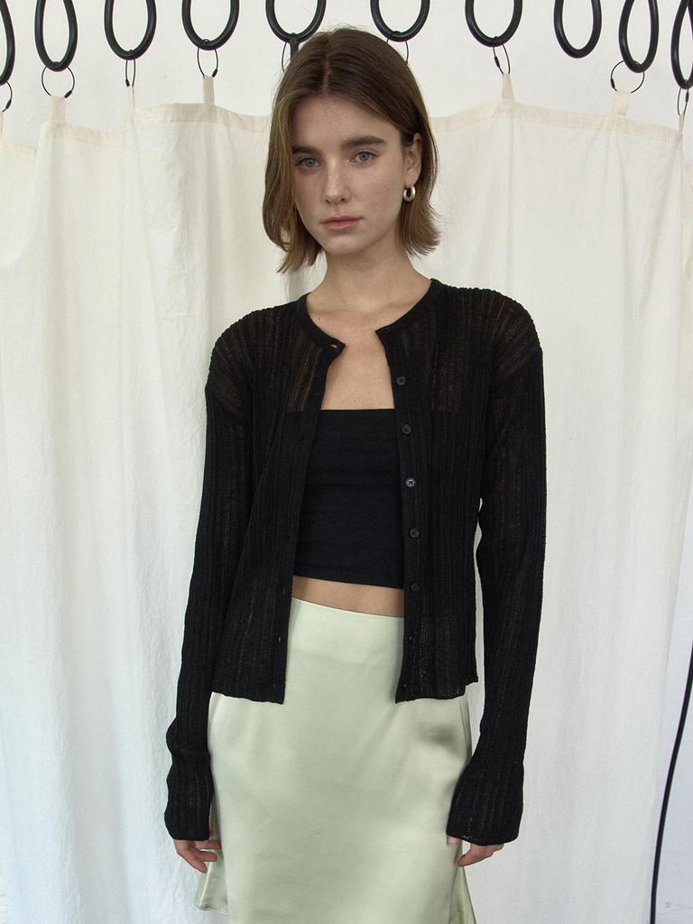OVEOF Moa Summer Cardigan_Black