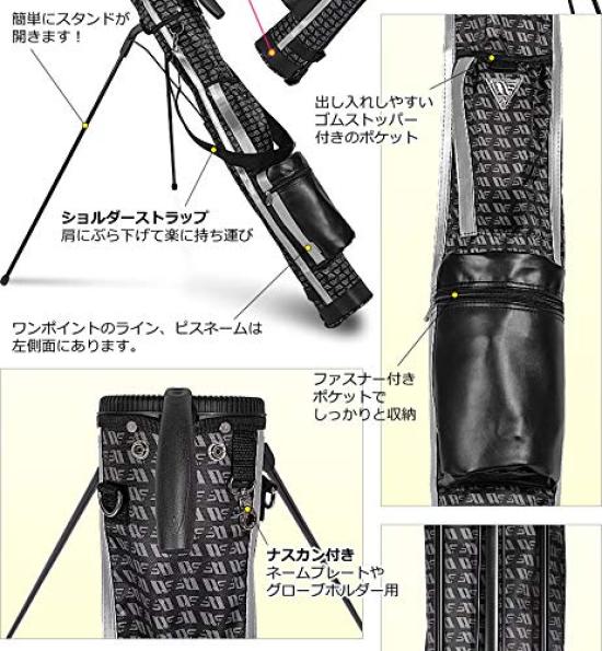 Club Available in 17 Large with Hood and Ideal for Black World Eagle Self-Standing Case, Ultra-Lightweight (980g), Colors, Capacity, Pockets,
