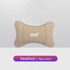 1Pcs Car Seat Headrest Auto Logo Neck Pillow For Subaru STI Forester Impreza Legacy Outback XV BRZ WRX Tribeca vsd8