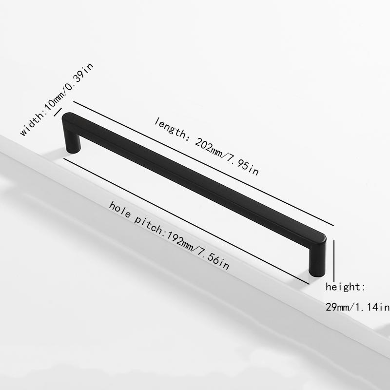 glossy gold silver black and white nickel cabinet door handles, kitchen cabinet drawers, wardrobe aluminum alloy