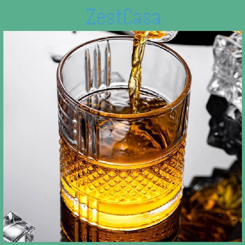 Stunning New Whiskey Glasses Set Of Six Elegant Large Capacity Barware