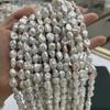 1 Strand Natural Freshwater Pearl White Baroque Beads 6‑7mm 36cm Loose Beads for Jewelry Making DIY Necklace Bracelet