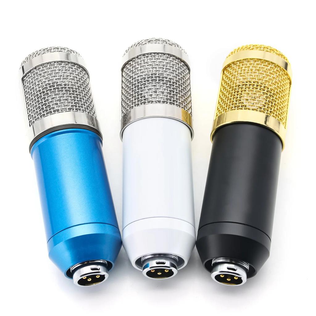 Professional BM 800 karaoke microphone BM800 studio condenser mikrofon mic bm-800 For KTV Radio Braodcasting Singing Recording