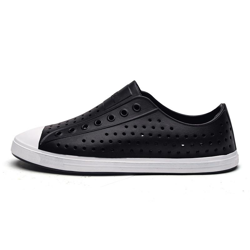 Mens Sandals Summer Beach Shoes Women's Slippers One-piece EVA Comfortable Soft Lightweight Sandals Large Size 36-45