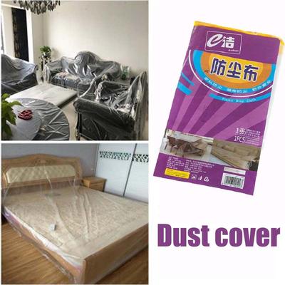 Cube Waterproof Household Bed Plastic Decoration Supplies Picnic Mats Dust Film Furniture Cover Dust Covers Protective Case