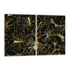 Glass Stovetop Protector 2x40x52 Flowers