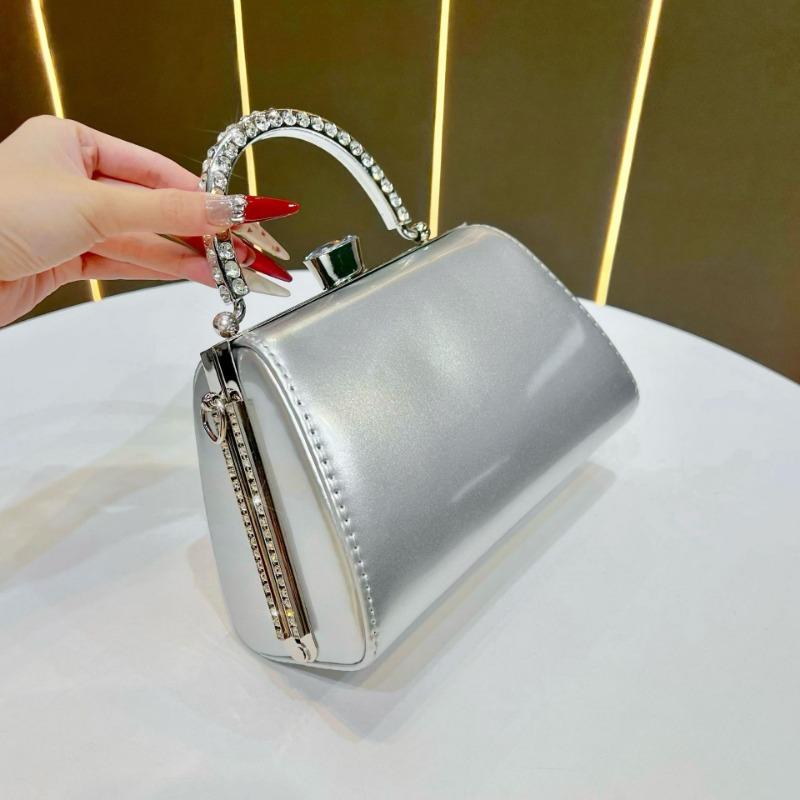 

Сумка, Модна Сумка для Світського Заходу, Сумка, Сумка через Плече з Ланцюжком срібний