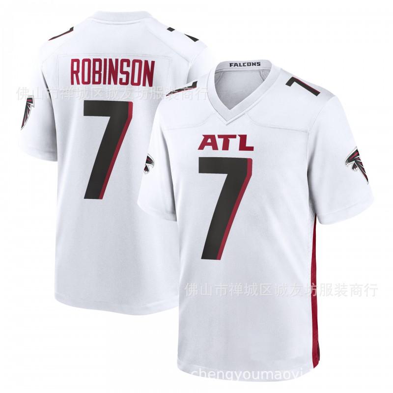 Atlanta Falcons 7 Bijan Robinson Football Jersey Mens Sports Uniform Black