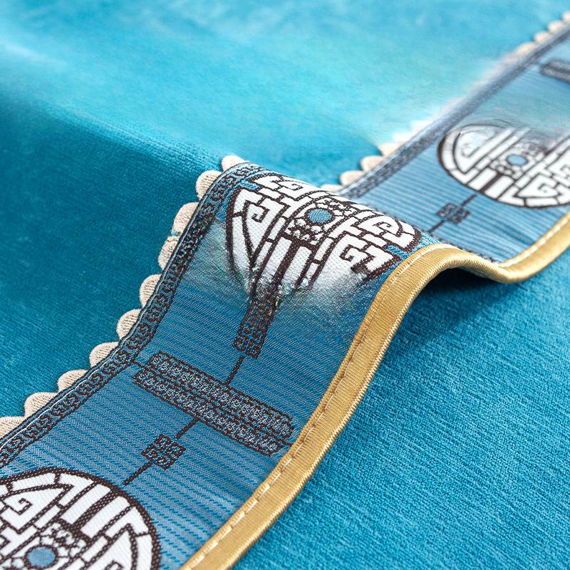 New Chinese Sofa Cushion Four Seasons Universal Non-Slip Light Luxury and Simplicity Modern Backrest Towel Chenille Cover Cloth Cover Cover