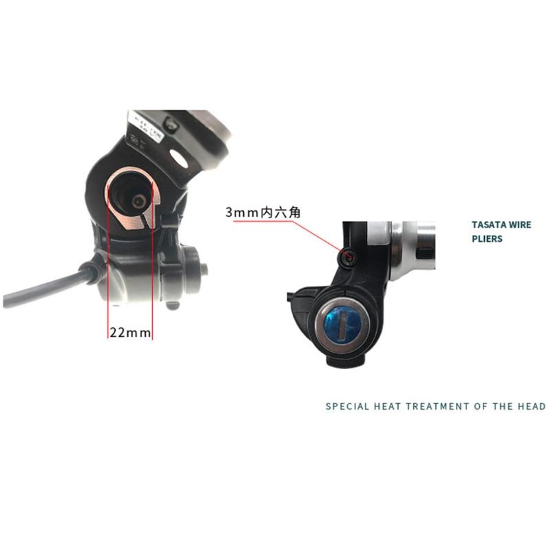 Ebike LCD Throttle Cruise Power Switch Power Lock with Speedometer36V/48V/60V