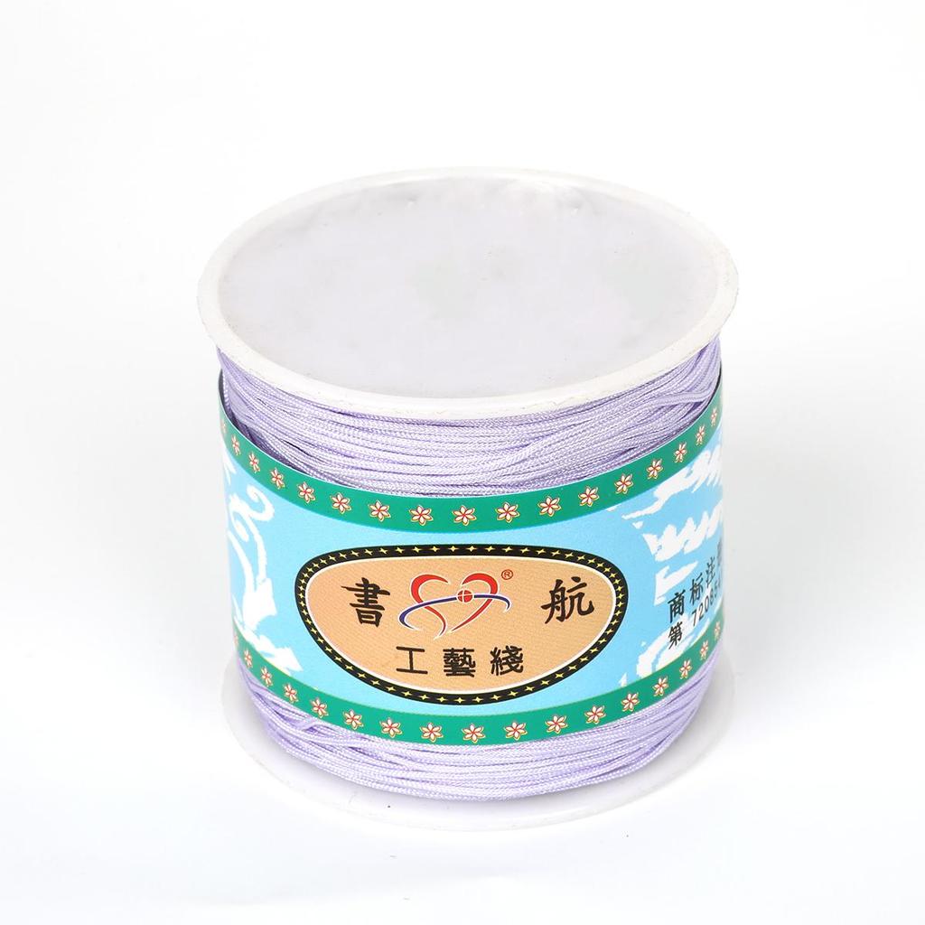 91-274Meter Cotton Cord Nylon Cord Thread String DIY Beading Braided Bracelet Jewelry Making