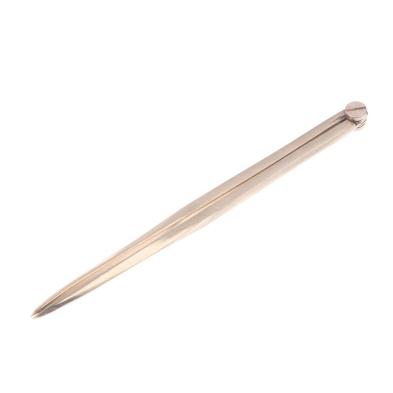 Solid Brass Straight Chart Divider Rust-Resistant Navigation Measuring Instrument Marine Splitting Tool For Architects