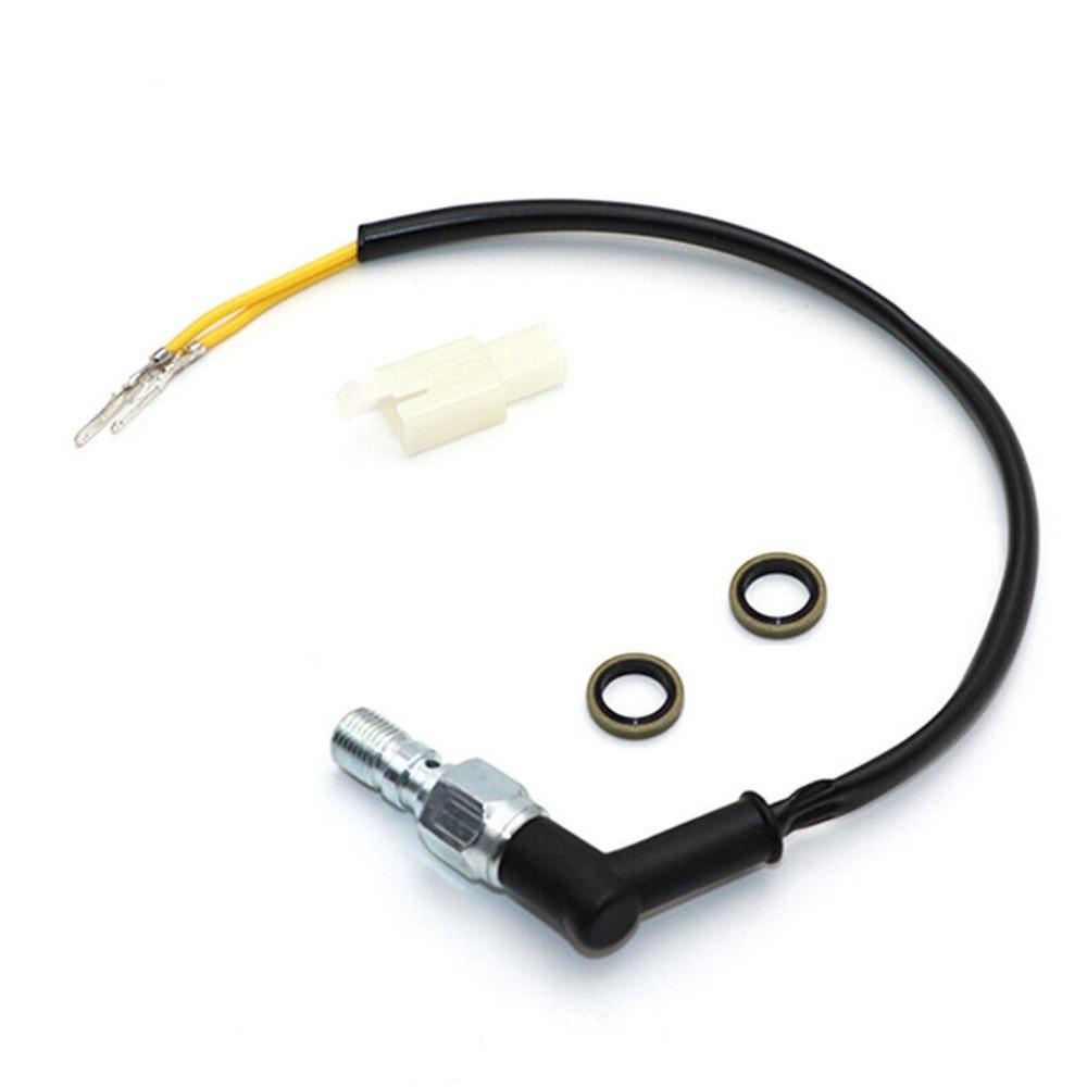 New Bolt Brake Hydraulic Brake Switch M10 X 1.25mm Tail Light Switch Brake System Hose Brake Pressure Brake