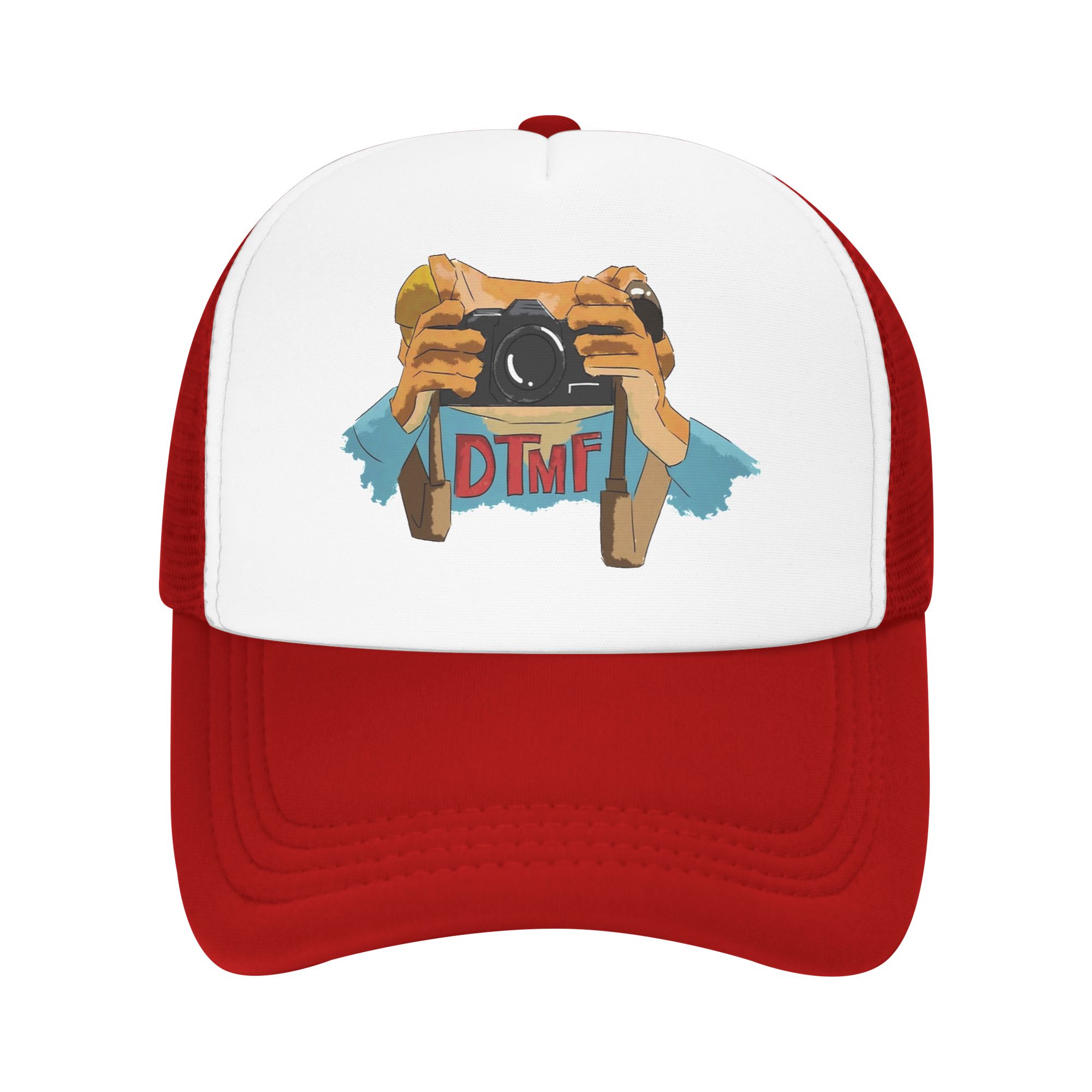 Frog from Bad Bunny Fan Art Mesh Baseball Cap Adult Retro Trucker Hat  Hats Breathable Polyester Trucker Cap Summer Trucker Hat Adjustable