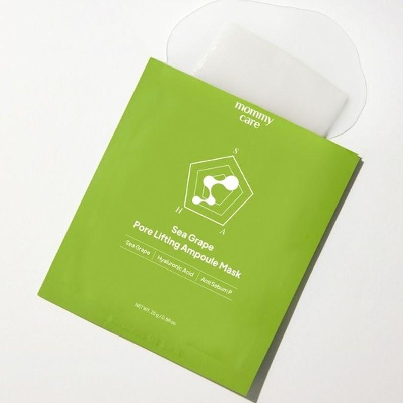 

[2 коробки/14 листов] Маска-ампула для лифтинга пор Mamicare с морским виноградом