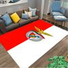 1pc Office Carpet, SL Benfica Chair Rug, Living Room Printed Area Rug, Home Chair Floor Mat