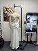 Robe de Mariée Sirène Blanche Sans Bretelles avec Ceinture Haute - Jupe Élégante Amincissante pour Mariages et Banquets