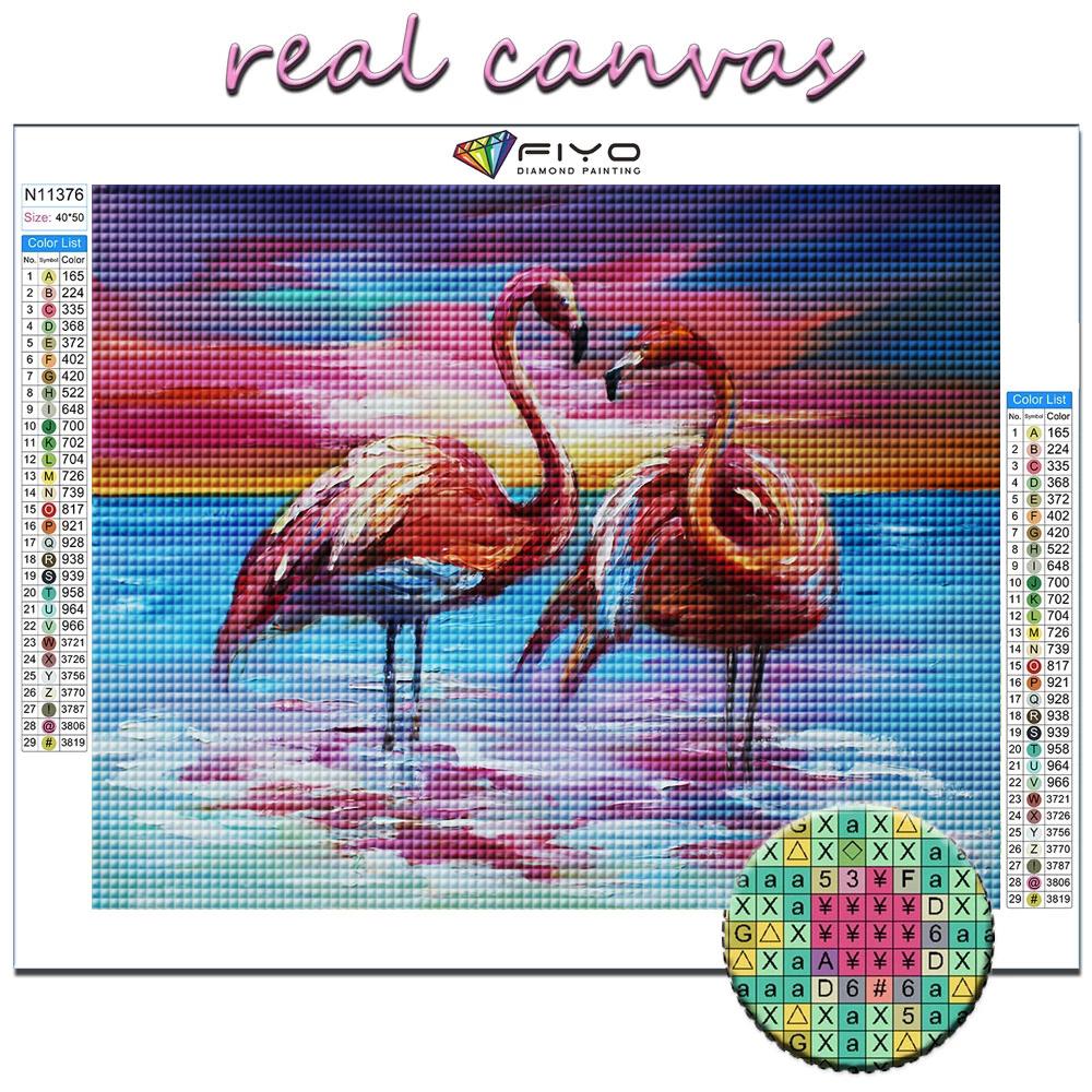 Full 5D Diy Diamond Painting Animal Flamingo 5D Diamond Painting