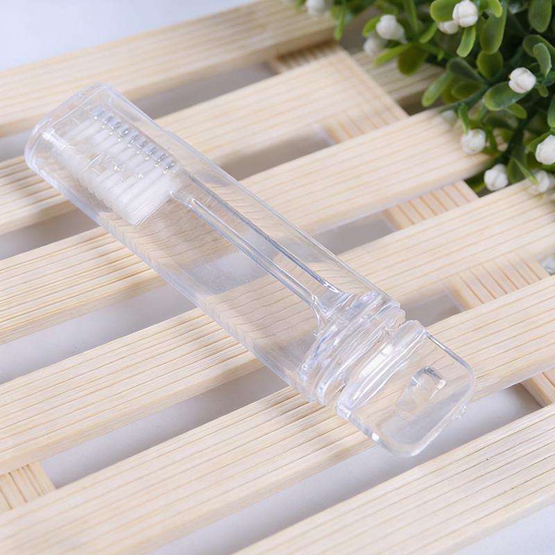 Foldable Mini Disposable Toothbrush Portable Sanitary and Compact Travel Essential for Airplane Train