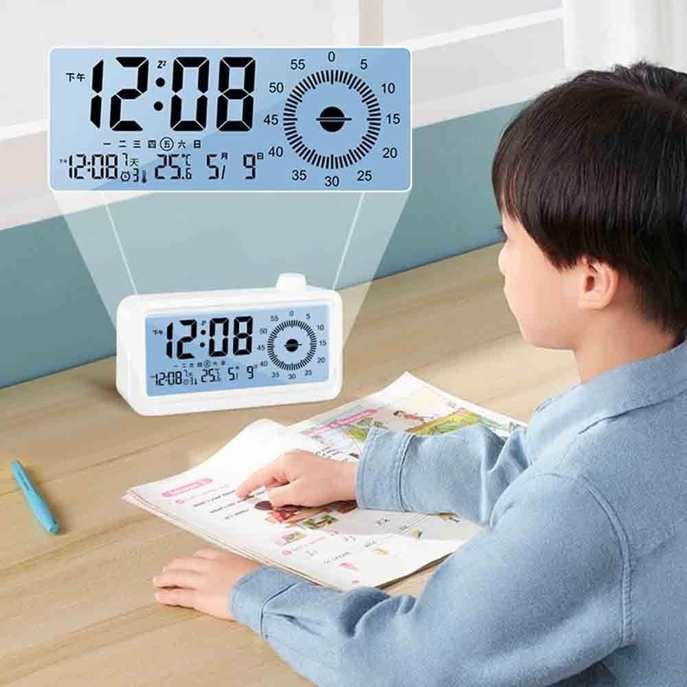 Rechargeable Visual Digital Timer Multifunctional Desktop Clock Time Manager Countdown Timer Desk