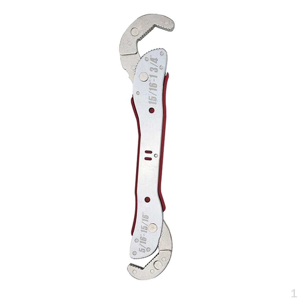 Adjustable Auto-Ratcheting Combination Multi-function Universal Reversible Socket Spanner Nut-Gear