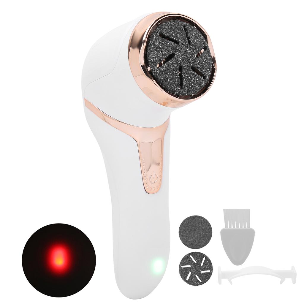 Meuleuse Exfoliante Aspirante pour Pieds Râpe Callosités Peau Morte Lime Électrique pour Pieds Outil de Pédicure Soin des Pieds