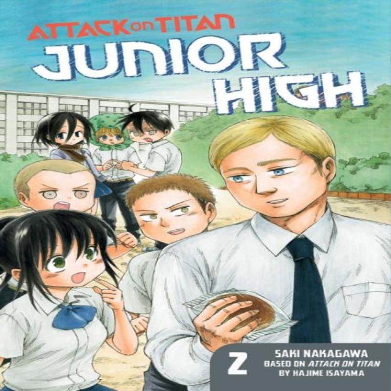 Attack On Titan Junior High 2 by Saki Nakagawa Paperback Book 9781612629186