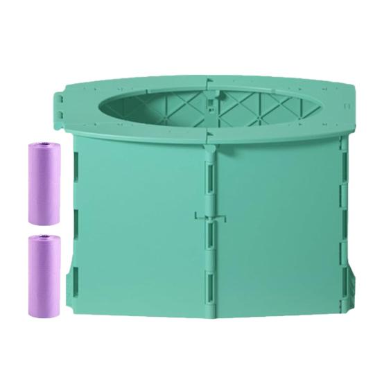 Baby Toilet Travel Potty Portable Folding Potty with Disposable Bags Reusable Lightweight Baby Toilet Seat