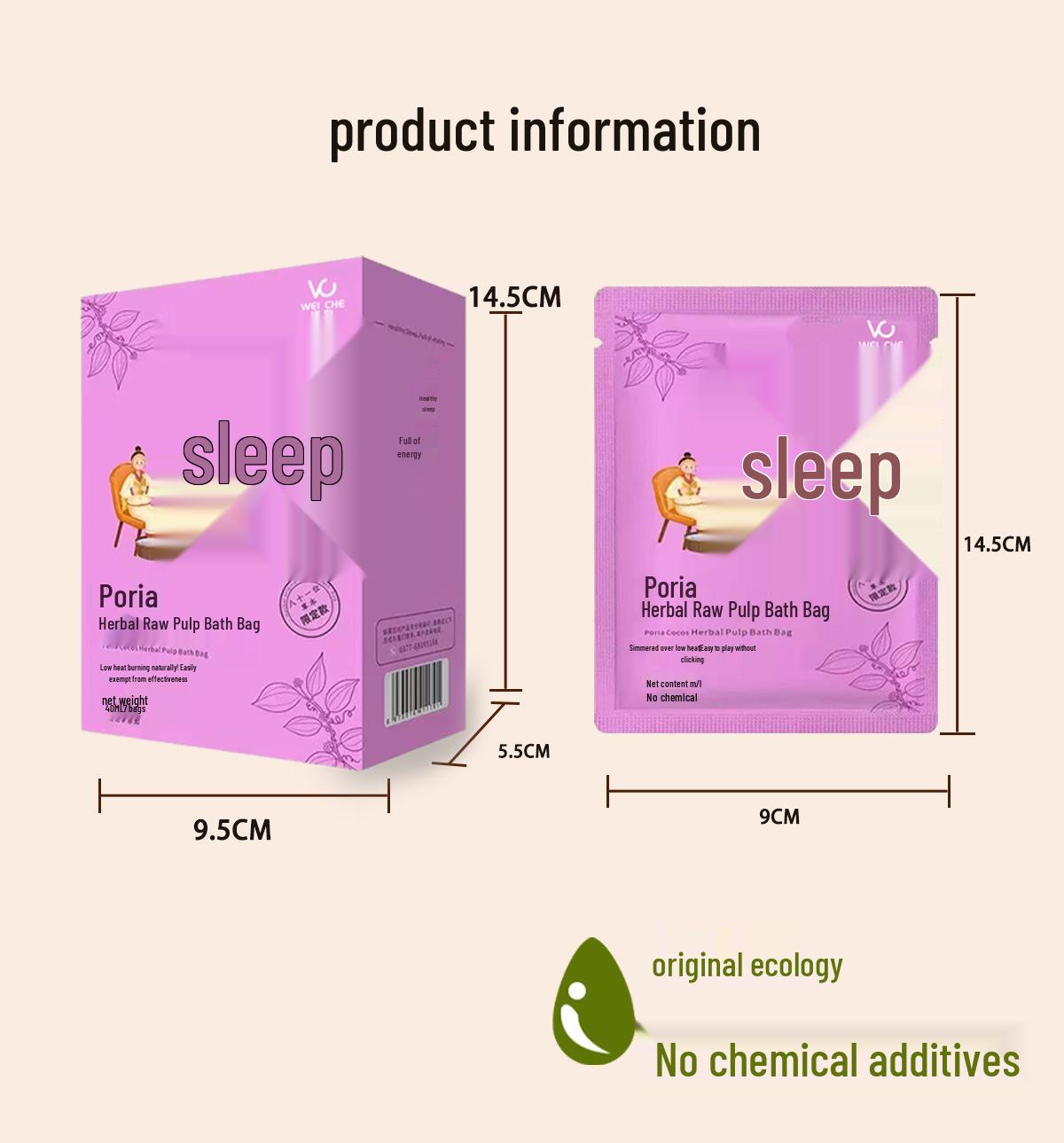 Mugwort Herbal Foot Bath: Instant Dissolving Foot Soak Bags for a Relaxing, Sweat-Inducing Experience