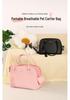 Wakytu British Pet Carrier: Large Capacity Cat/Dog Crossbody Bag, Breathable & Comfortable Handbag