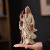 Hua Tuo Ceramic Sculpture: Historical Figure Zen Home Decor