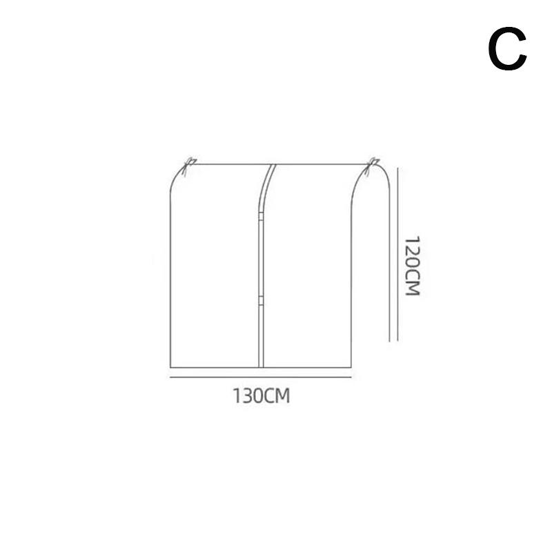 Protezione Addensata Organizer per Appendere Vestiti Coperture Creative Copri Polvere Vestiti Grande Capacità Custodia per Abiti da Cerimonia