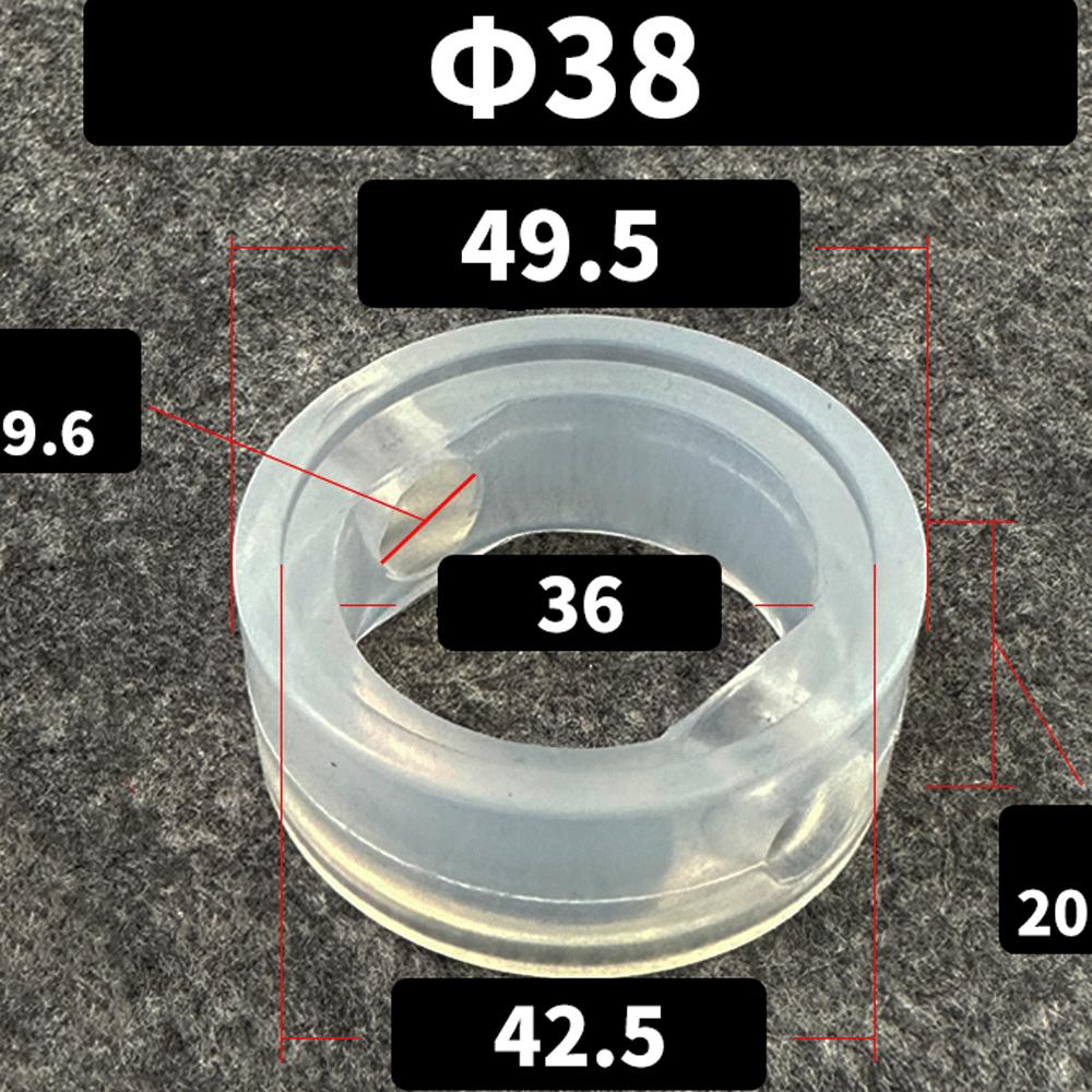 

38 51 63 76 102mm EPDM VMQ Santiary Seal Gasket Replacement For 1.5 2 2.5 3 4 Tri Clamp Butterfly Valve Homebrew