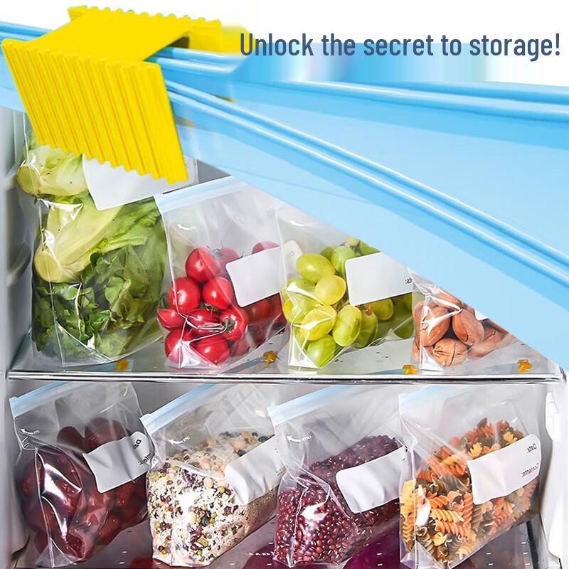 YOUAO Food Storage Slider Bags - Large, 20 Pack