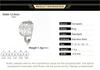 Dawapara Egyptian Ankh Cross and Eye of Horus Elegant Ring Stainless Steel Wedding Band Religious Gift
