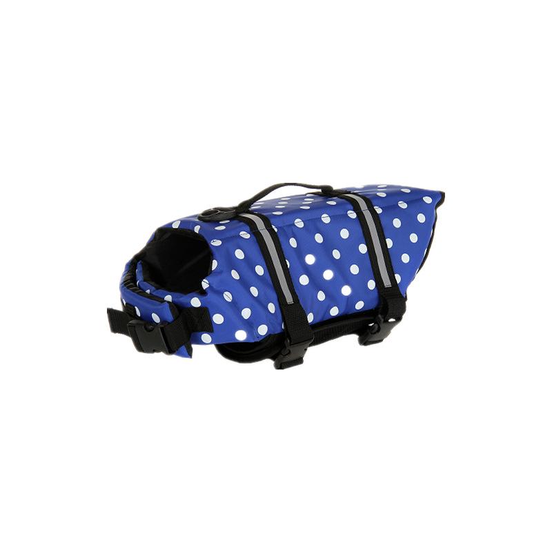 Reflective Dog Swimsuit Life Vest for All Sizes - Summer Outdoor Buoyancy Sportswear for Pet Water Play and Training
