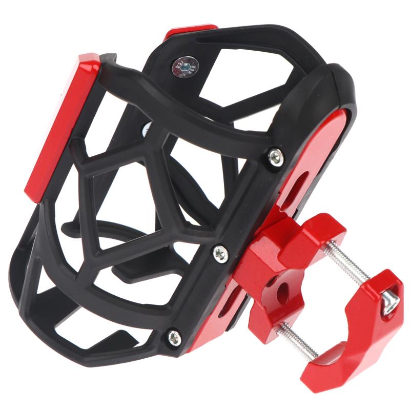 Universal Motorcycle Water Bottle Holder Durable Construction Adjustable Mount For Motorbike Rides Road Trips Travel