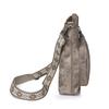 Damen Retro Denim PU Einzel-Schultertasche Große Kapazität Umhängetasche Multifunktionale Schulter-Umhängetasche Ausflugs-Freizeit-Pendlertasche