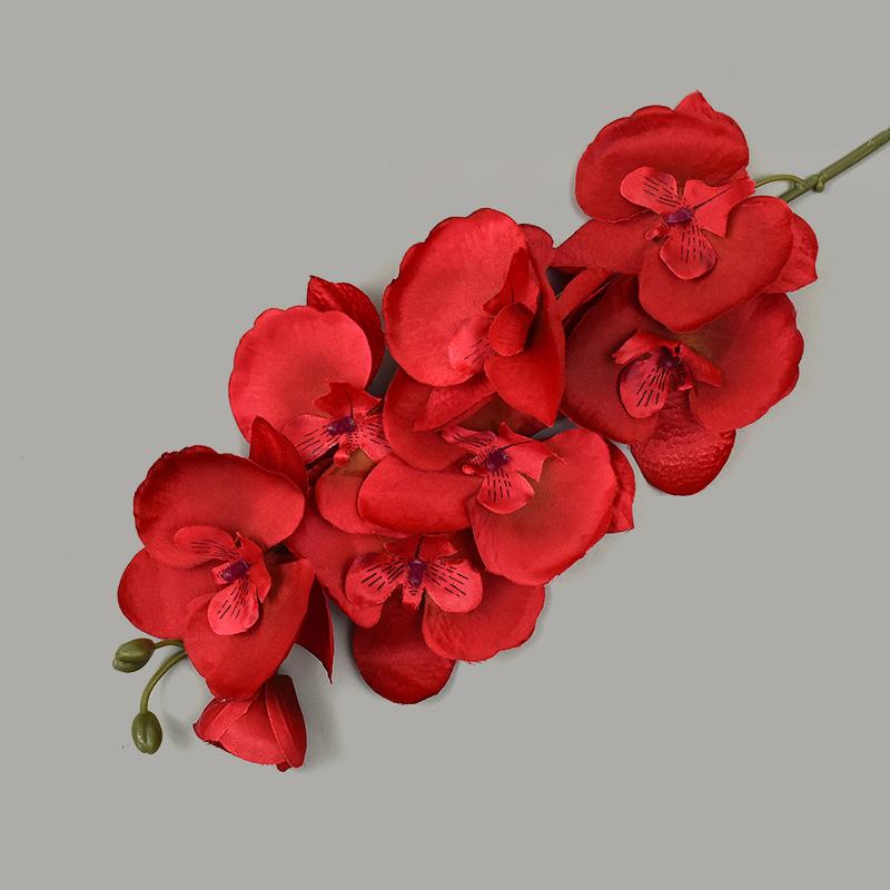 Artificial Butterfly Orchid Flowers for Home Room Garden Decoration DIY Wedding Bouquet Real Touch Silk Phalaenopsis Fake Plant