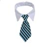 Bow Tie Dog Collar,djustable Pets Dog Cat Neck Ties Pet Necktie with Suit White Collar for Small and Medium Dogs Grooming AccessoriesS