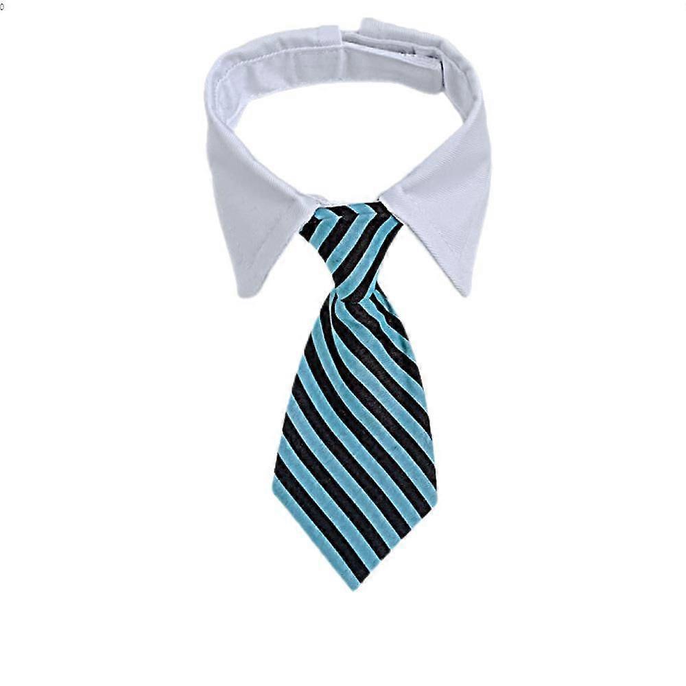 Bow Tie Dog Collar,djustable Pets Dog Cat Neck Ties Pet Necktie with Suit White Collar for Small and Medium Dogs Grooming AccessoriesS