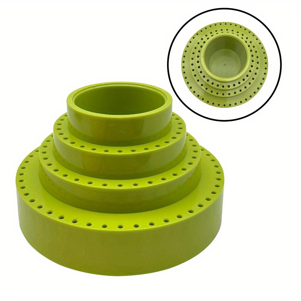 1 buc. Cutie Profesională Rotativă de Depozitare pentru Burghie de Formă Rotundă, Rotativă 360°, Organizator Suport pentru Vârfuri de Scule de Rectificare, Instrument DIY pentru Bijuterii