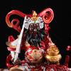 God of Wealth Zhao Gongming Rresin Statue of Tiger Resin Statue of Buddha Home Offering