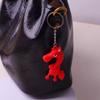 Lucky Mascot New Year Pendant Chinese Style Zodiac Key Ring Mobile Phone Chain  New Year Festival